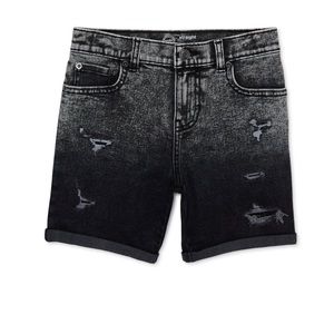 NWT Boys Rip and Repair Denim Shorts, Size:12 husky